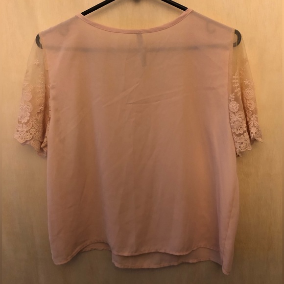 B Sharp Pink Top Blouse - Picture 2 of 3